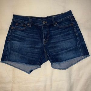 Jcrew size 27 denim cutoff shorts
